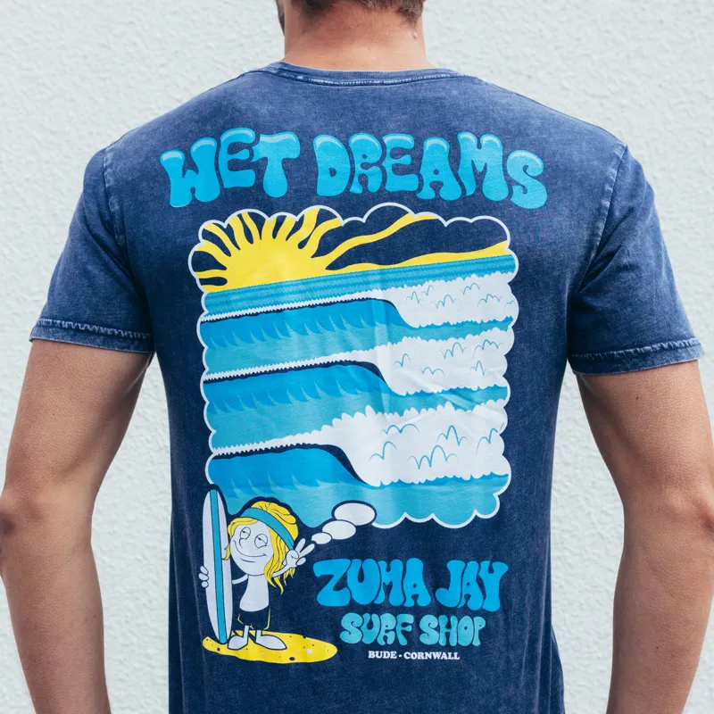 Zuma Jay Wet Dreams Tee Blue Stone